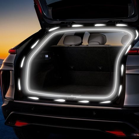Kofferraum LED Lichtleiste mit Sensor, 4m dynamisch, universell, weiß (1/5)