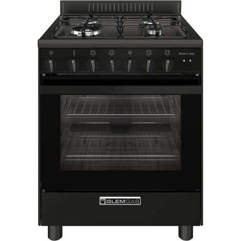 Glem Gas SA66TMBK cucina A Elettrico Nero (1/3)