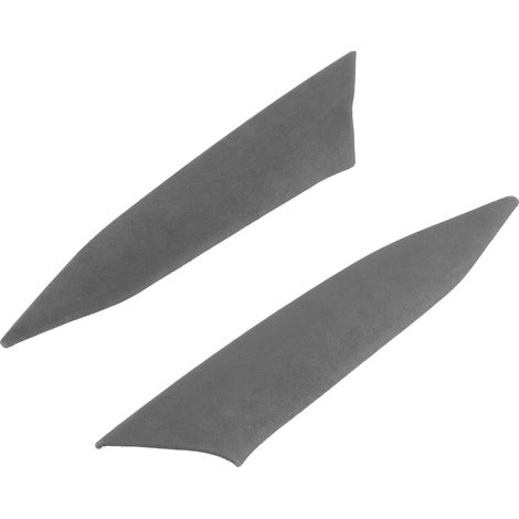 Garniture latérale en daim pour levier de vitesse, 2 pièces, compatible Série 3 G20 G28 2019-2021, conduite à gauche, gris, habillage intérieur. (1/5)