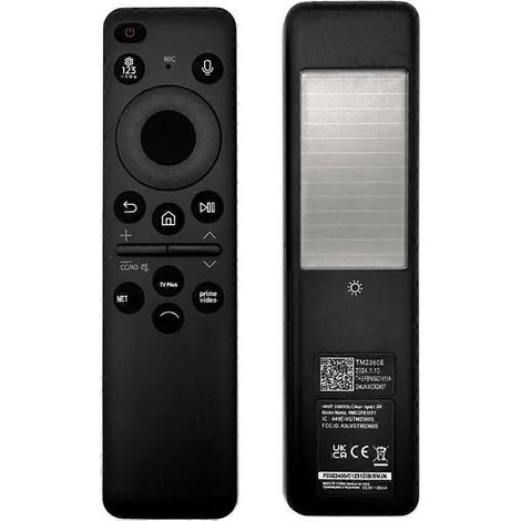 BN59-01455A TM2360E Fernbedienung für Samsung Smart TV Solar-Sprachfernbedienung für NEO QLED Serie Schwarz (1/5)