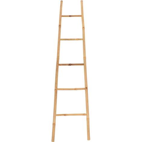 Handtuchleiter pm evasee 5 sprossen 100% bambus - bambus - Tendance