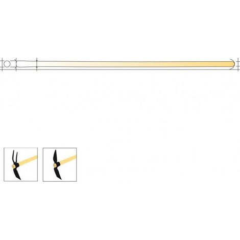 MANCHE SERFOUETTE D 35 1,10 M HETRE - 24H11035 - JACQUENET MALIN (1/2)