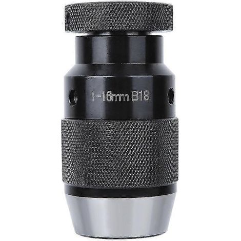 Mandrin de perçage à verrouillage automatique B18 pour tour, mandrin autoserrant, pièces CNC 1-16 mm (1/5)