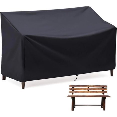 Housse Canapé Extérieur 4 Places – pour Salon Jardin, Balcon, Terrasse – 190x66x89 cm (1/4)