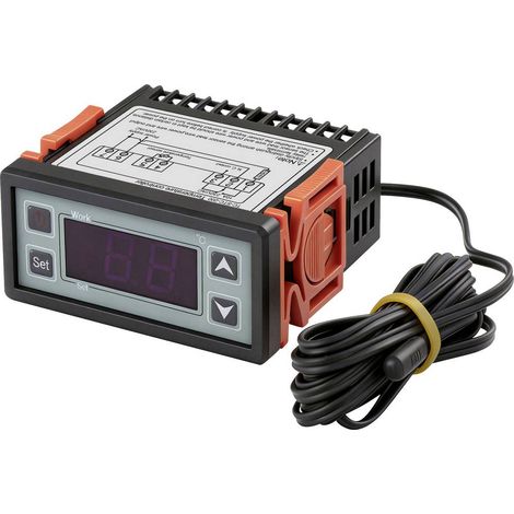 TRU COMPONENTS TC-STC-200 Termostato NTC -40 fino a 99 °C Relè 10 A (L x L x A) 77 x 65.5 x 34.5 mm (1/4)