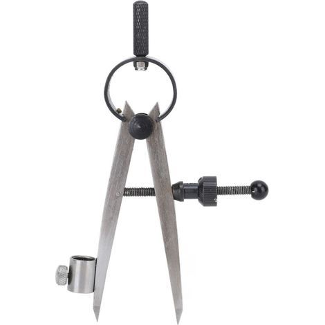 Étrier à Ressort Plat 75mm Ajustable et Verrouillable en Acier avec Porte-stylo
