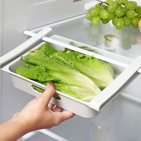 Organisateur de réfrigérateur - Boîte de rangement multifonction pour œufs (12 compartiments) - Boîte de rangement réfrigérateur durable en plastique (1/5)