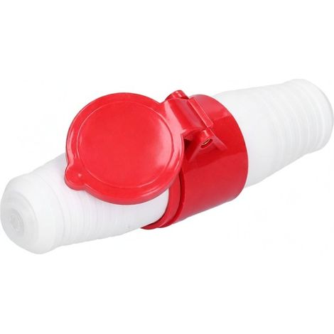 Enchufe industrial trifásico de 4 polos, grado de protección IP44, resistente al agua, aislado, 380 V/415 V, 16 A, 3P+E (1/5)