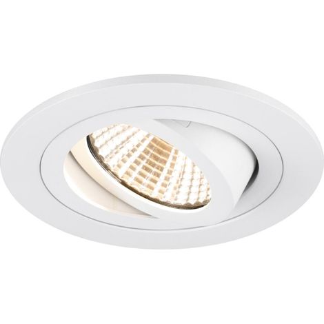 Spot encastré NEW TRIA® 75 intérieur rond orientable blanc LED 83W - SLV - 1007401 (1/3)