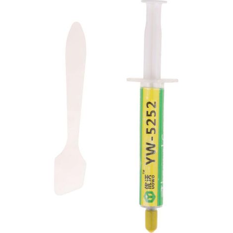 3 g Wärmeleitpaste, Silikon-Kühlkörperspritze für CPU, GPU, LED B (1/5)