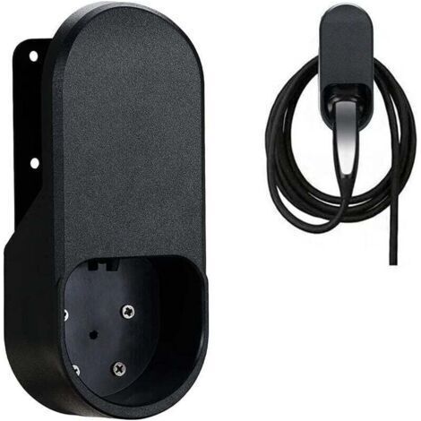 Connecteur mural de câble de chargeur EV , organisateur de câble EV, support mural de chargeur mural, compatible avec la plupart des véhicules électriques standard européens. (1/4)