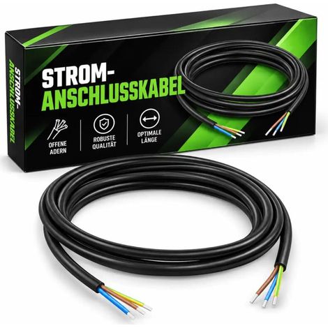 câble de raccordement 3 adrig 1,5 mm câble d'alimentation Netzkabel Anschlussleitung (1/4)