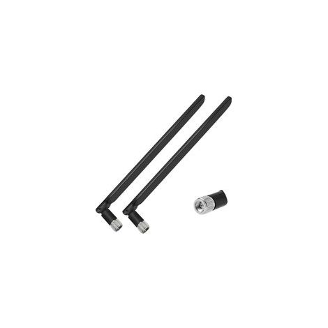 2 Pièces SMA 4G LTE Antenne SMA Mâle Cellulaire WiFi Antenna 10dBi Haut Gain Routeur Antenne Amplificateur de Signal pour Mobile Huawei Netgear ZTE 3G/4G LTE Routeur Modem Caméra IP de Sécurité (1/5)