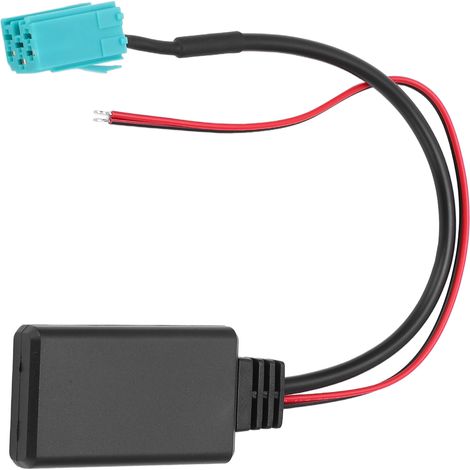 Adaptateur Bluetooth USB Voiture pour Autoradio Renault Clio Kangoo Megane Scenic 2005-2011, Cable Audio 6 Broches Maintien Appel Mains Libres (1/5)