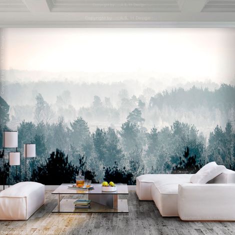 Papier Peint II "Winter Forest" 70 x 100 cm (1/2)