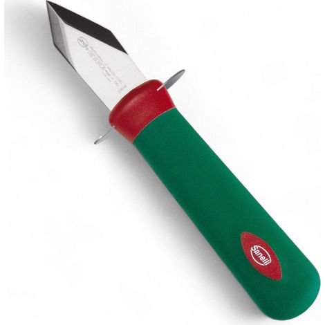Coltello da cucina professionale con lama 9 cm in acciaio per apertura ostriche Sanelli (1/2)
