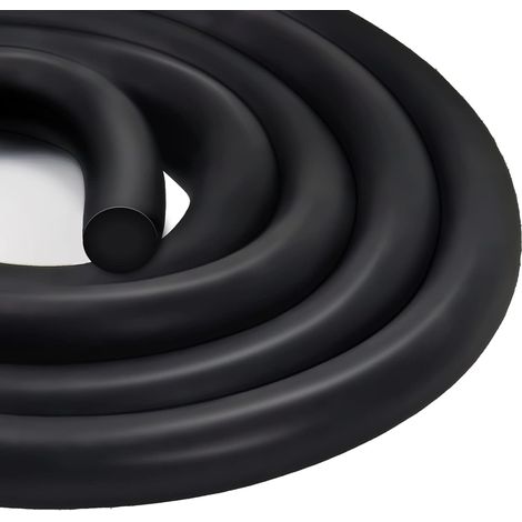 20mm x 5m Black Foam Rubber Grab Bar for Gaps and Grouts for Weather Stripping Door Seal Concrete Expansion Joint (1/5)
