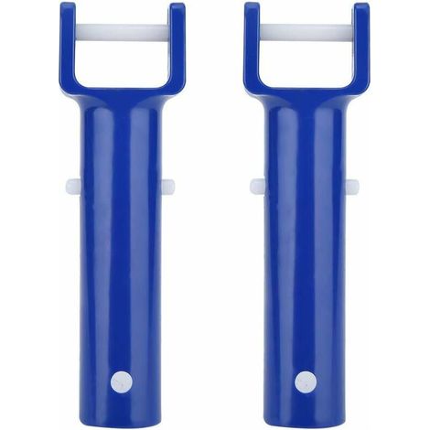 Weiteres Poolzubehör: 2-teilige Poolklemme (blau und weiß) (1/5)