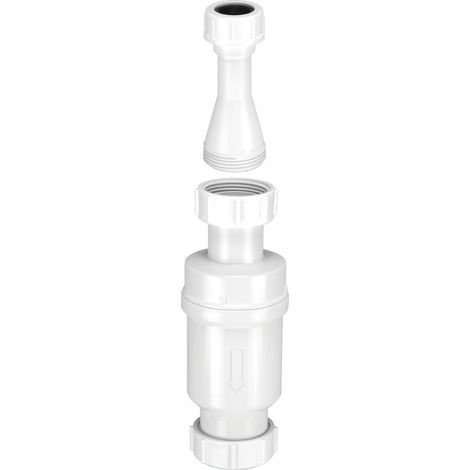 McAlpine MACVALVE-3 Self Closing Waste Valve with Tun Dish Adaptor (1/4)