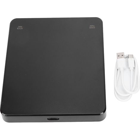 Balance de cuisine numérique intelligente 3kg/0.1g avec minuterie et écran rétroéclairé LED pour café, précision élevée et lecture facile. (1/5)