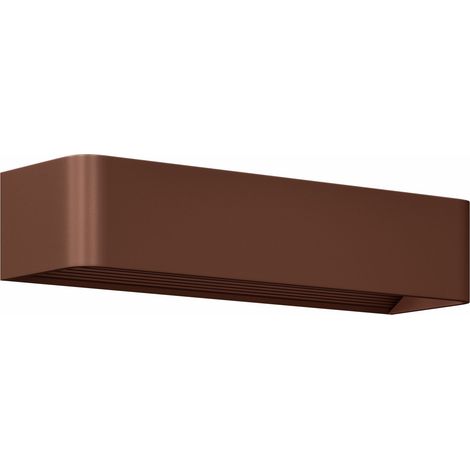 Applique murale LED Icon Wall 12W 120° CCT avec interrupteur 2700K/3200K/4000K Corten - Éclairage indirect décoratif - Beneito & Faure