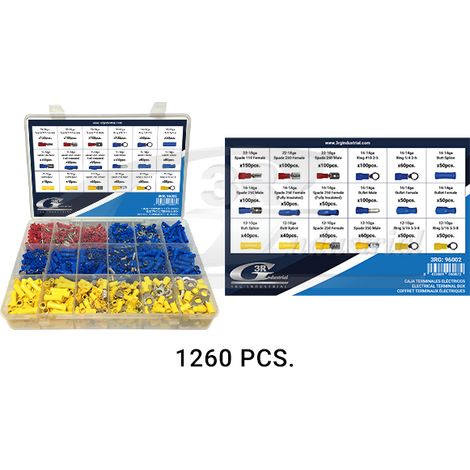 3RG 96002 CAJA TERMINALES ELÃƒâ€°CTRICOS (1260 PCS)