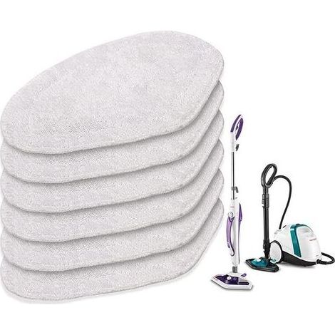 Enowelir Jeu de 6 Brosses de Remplacement Compatibles avec Nettoyeurs Vapeur Polti Vaporetto Smart 35Mop et 40Mop (1/5)