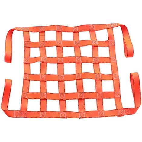Filet de levage polyvalent à mailles carrées de 3,94 pouces, sangles de levage pour palan (1/5)