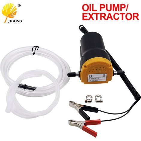 Pompe à huile auto-amorçante électrique 12 V/24 V, pompe à diesel, groupe de pompage d'huile, petite pompe de ravitaillement automatique (1/5)