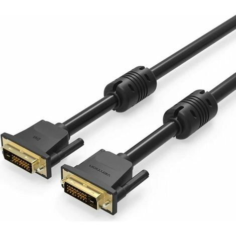Cavo Prolunga DVI-D Vention EAABG Nero 1,5 m (1/3)