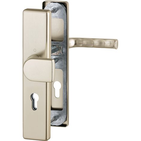 HOPPE® Schutz-Wechselgarnitur mit Langschild London 78G/2221/2410/113, 8/72 mm, Aluminium, 3701777