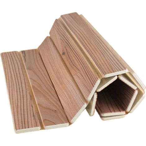 Tapis Bain Diatomite Effet Bois XL Ultra Absorbant Séchage Rapide (1/5)