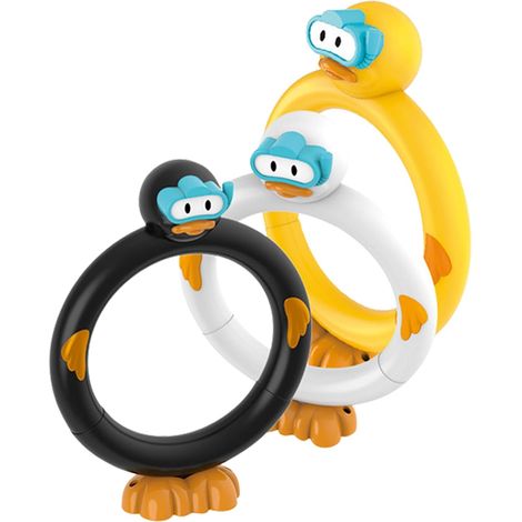 Lot de 3 anneaux de plongée amusants et mignons pour la (1/5)