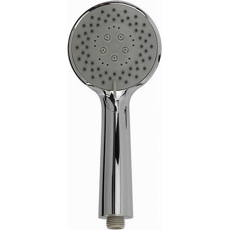 Cleafe - Doccetta Doccino 24x10cm Bagno Soffione Doccia Cornetta Rotondo Moderno 69323 - (1/2)