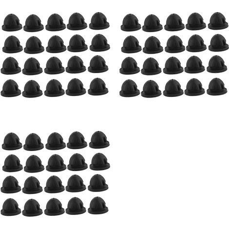 60 tampons de capot de voiture 11127614138, compatibles avec les rondelles de montage en caoutchouc, les bagues et les blocs de tampon de capot moteur des séries 1, 2, 3, 4, 5, 6 et 7. (1/5)
