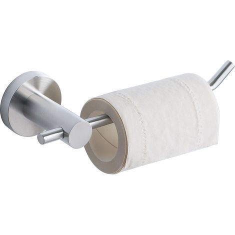 Porte Rouleau Papier Toilette, Papier Toilette Mural pour Salle de Bain/Cuisine, en Acier Inoxydable SUS 304, Antirouille et Pratique, Brossé (1/5)