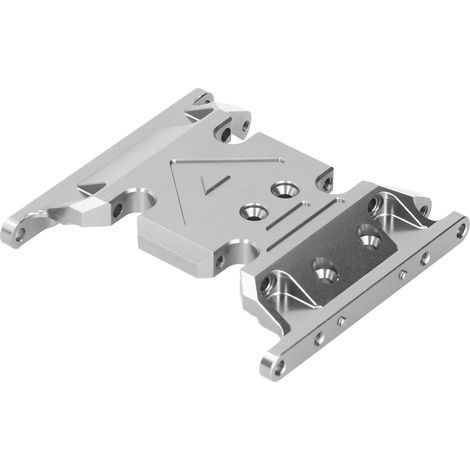 Getriebehalterung aus Aluminiumlegierung, kompatibel mit den RC-Cars Axial SCX10 II 90046, 90047 und 90075.