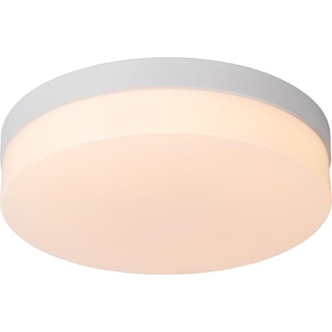 Plafonnier Salle de bains - Ø 28 cm - LED - 1x18W 2700K - IP44- Détecteur De Mouvement (1/5)
