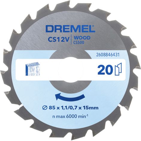 Dremel Cutting DREMEL Blueprint wood blade (CS500) 2608846431 (1/3)