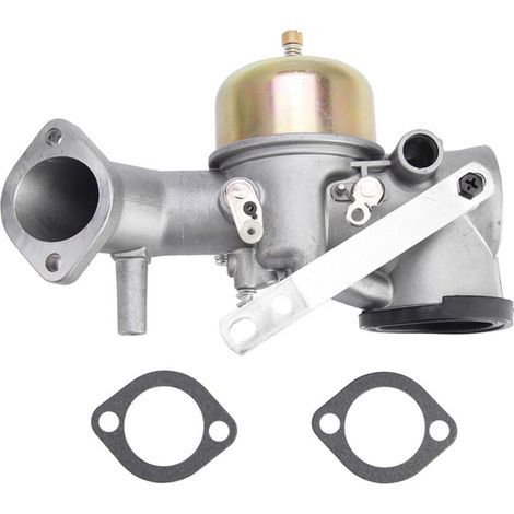 Silberner Metallvergaser für 12-PS-Motoren der Modelle 491031, 490499, 491026 und 281707 mit Montagedichtung