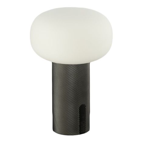 Lampe de table de conception Antibes mini rechargeable en nickel - 7894-001 (1/3)