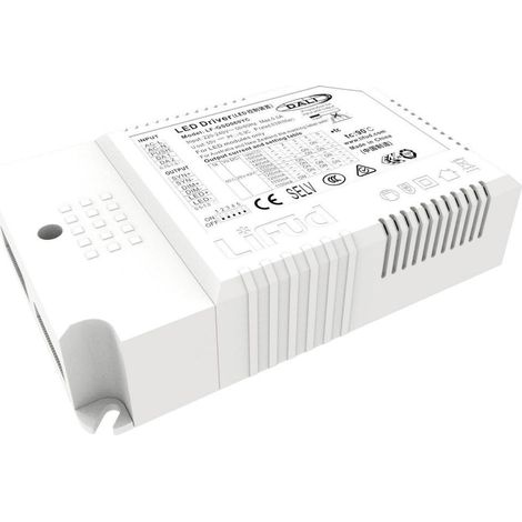 Driver LIFUD Dimmable DALI 220-240V Sortie 25-42V DC 1100-1500mA 63W No Flicker LF-GSD060YC 63 W (1/2)