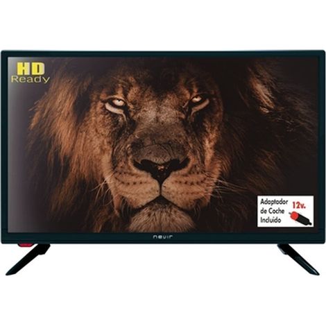 NEVIR televisor smart 24 220/12v 8072 , Televisor smart 24 pulgadas 220/12V 8072Android 9.0Incluye 2 puertos USB y dos puertos de HDMIAdaptador para coche/caravana incl