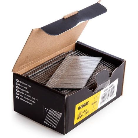 CHIODI DEWALT 20° 1,6x44mm ZINCATI