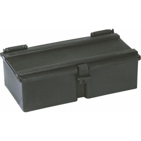 Lem Select – Coffre à outils en plastique 270x151x136 mm – Boîte de rangement pour outils – Fixation murale – Compartiments modulables