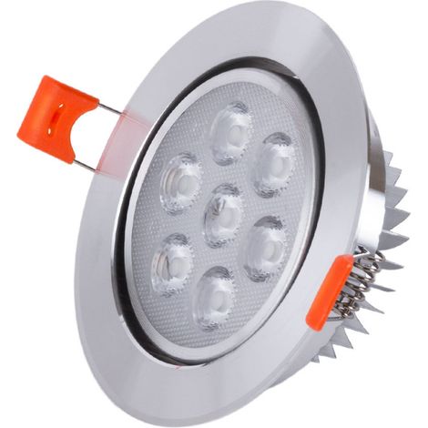 Riflettore Downlight LED 7W 700Lm 6000ºK Circolare 40.000H [HO-LEDDOWN-7W-CW]