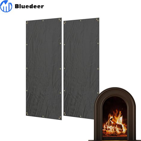 2er-Set Kaminholzregal Abdeckung – 148 x 62 cm – Wasserdicht 600D Oxford – UV-Schutz – Brennholzregalabdeckung – für Feuerholzregal 62-66T x 185H cm – Schwarz (1/5)