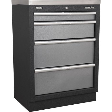 Sealey Superline PRO® Modular Cabinet 4 Drawer 680mm APMS51