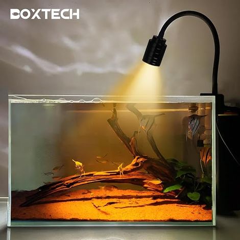 3W LED Aquarium Light for Tanks-Adjustable COB Spotlight with 3 Lighting Modes, Nano Aquariums and Small Aquariums (1/4)