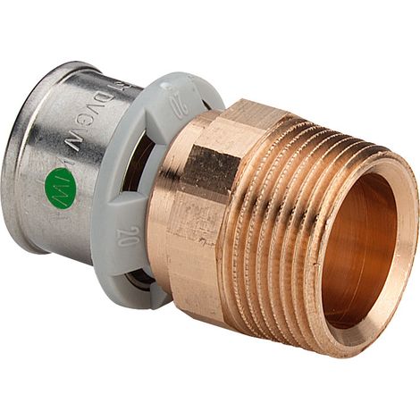 Viega Sanfix-P 566326 25 mm x R 3/4, avec SC-Contur, bronze